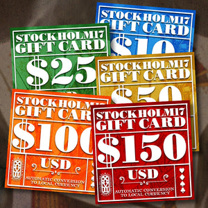 S17 Gift Cards $10-$150 USD