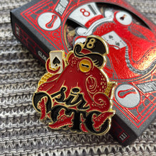 Load image into Gallery viewer, Odd Fellows: Sir Octo Enamel Pin