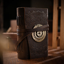 Load image into Gallery viewer, Book - The Eye of the Ocean Vol1 with Leather Cover and Astrolabe