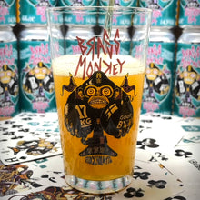 Load image into Gallery viewer, Brass Monkey Pint Glass (EU and UK only)
